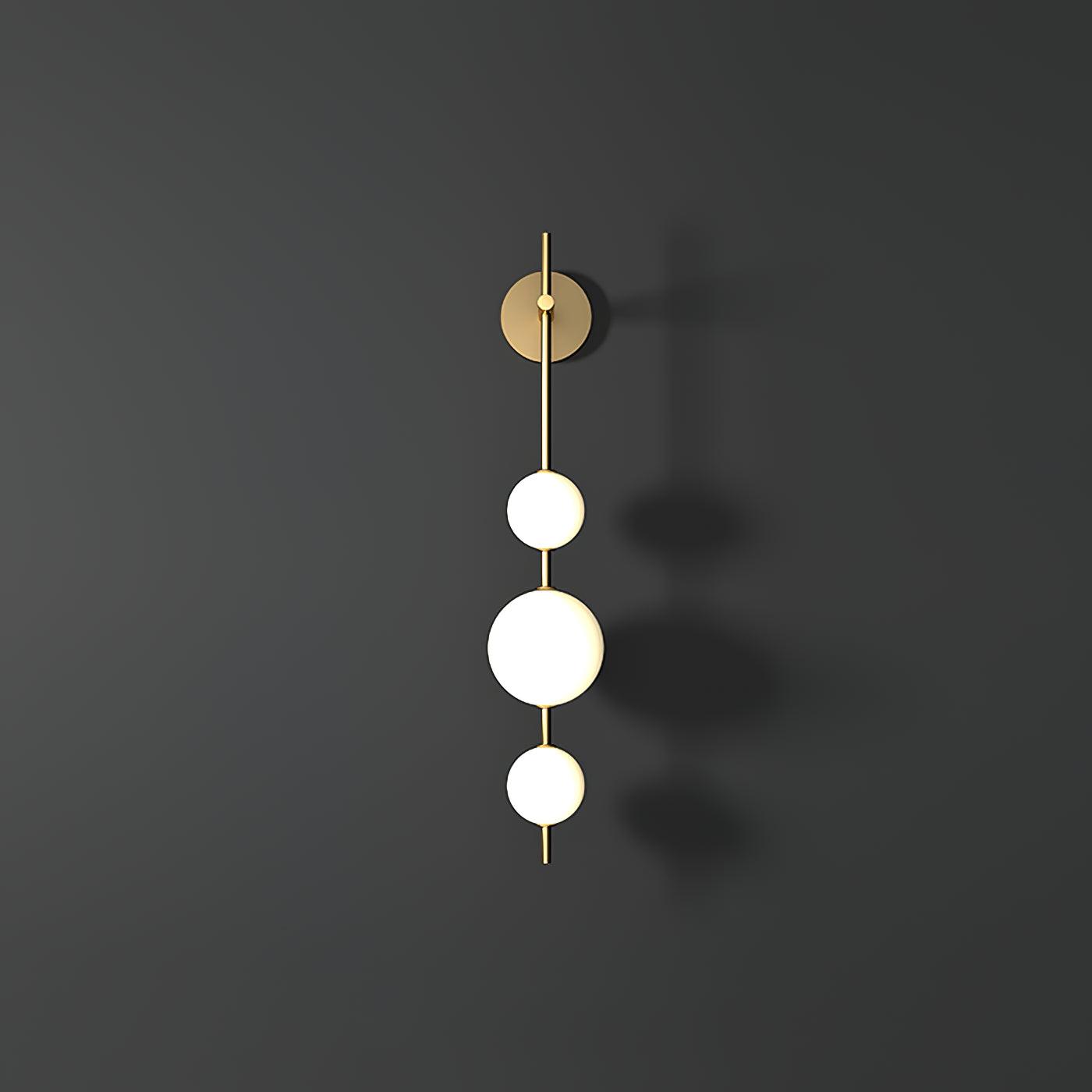 OrbitalGlow - Vertical World Design Vegglampe