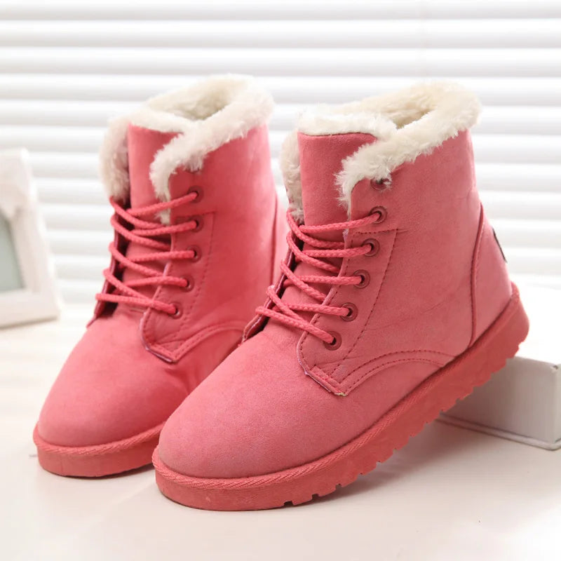 Botas de nieve cómodas para mujer.