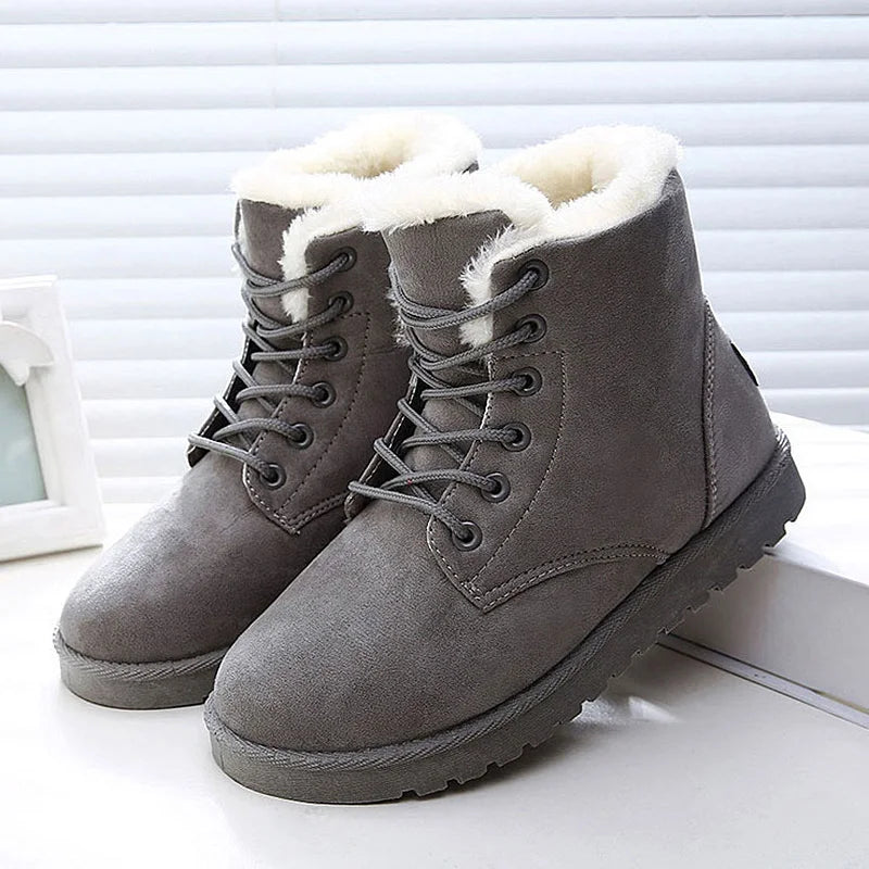 Botas de nieve cómodas para mujer.