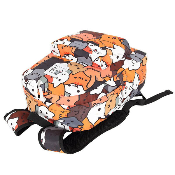 Mochila con dibujo de gato Neko