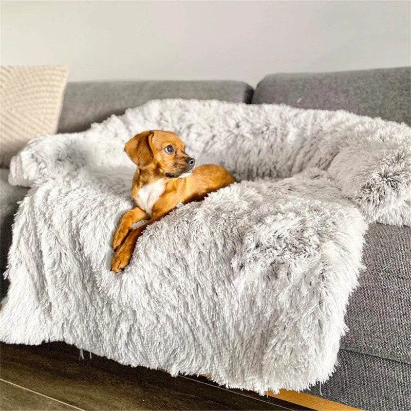 My Furry Friend™ – Pelziger Couchbezug für Hunde und Katzen