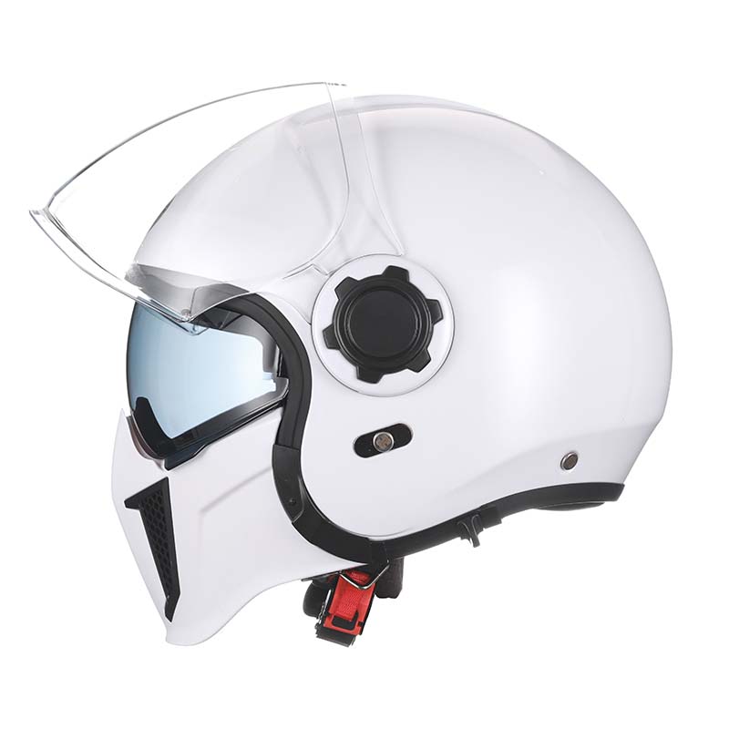 Double Lens Vintage Modular Helmet | DOT ECE APPROVED