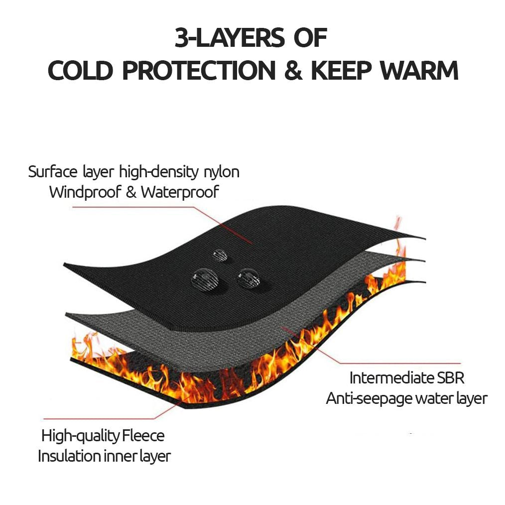 Oppvarmede hansker Electric Warming Sykkelsykkel Skihansker for menn og kvinner