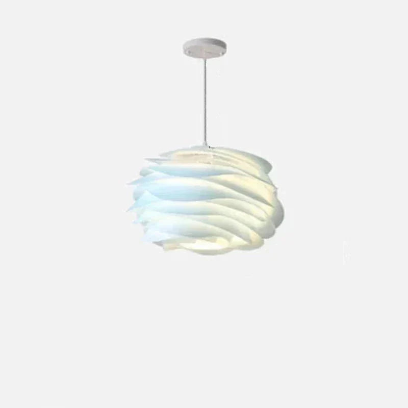 RosaryGlow - Artistic Glass Ceiling Lamp