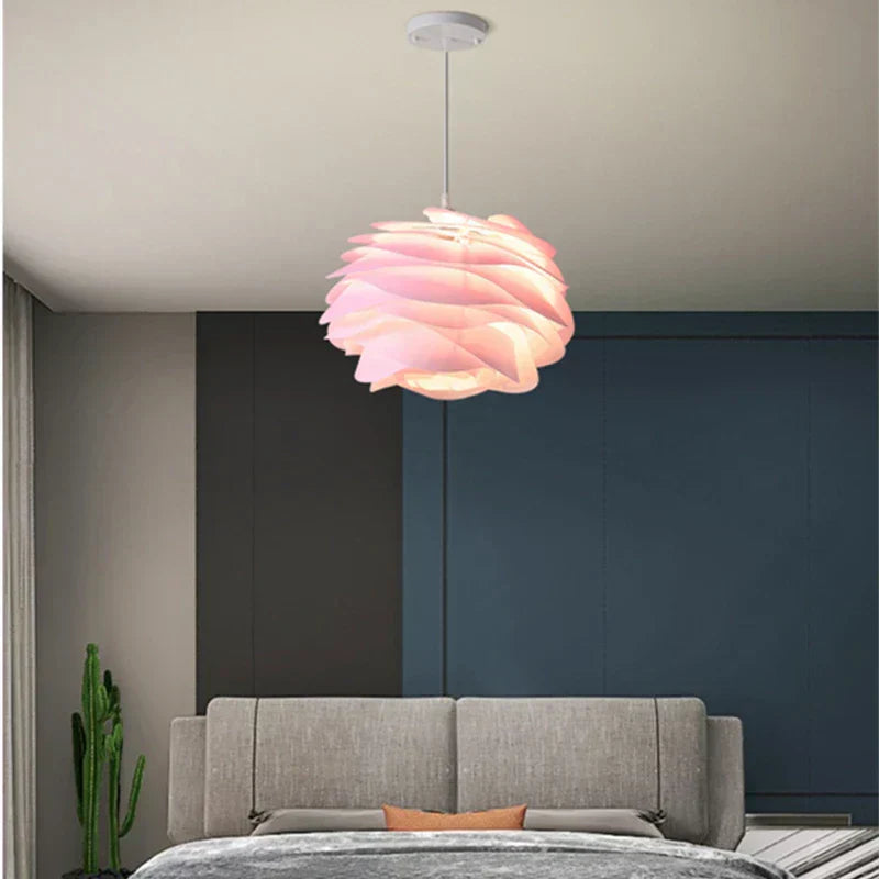 RosaryGlow - Artistic glass ceiling light