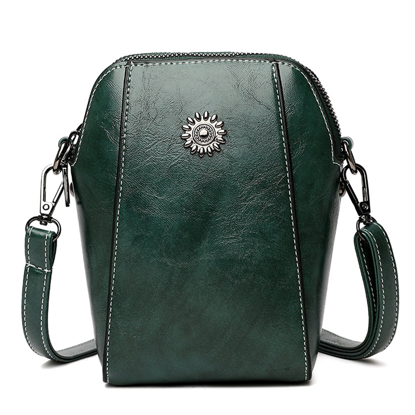 Retro Crossbody Leather Bag™ | Stilig skulderveske