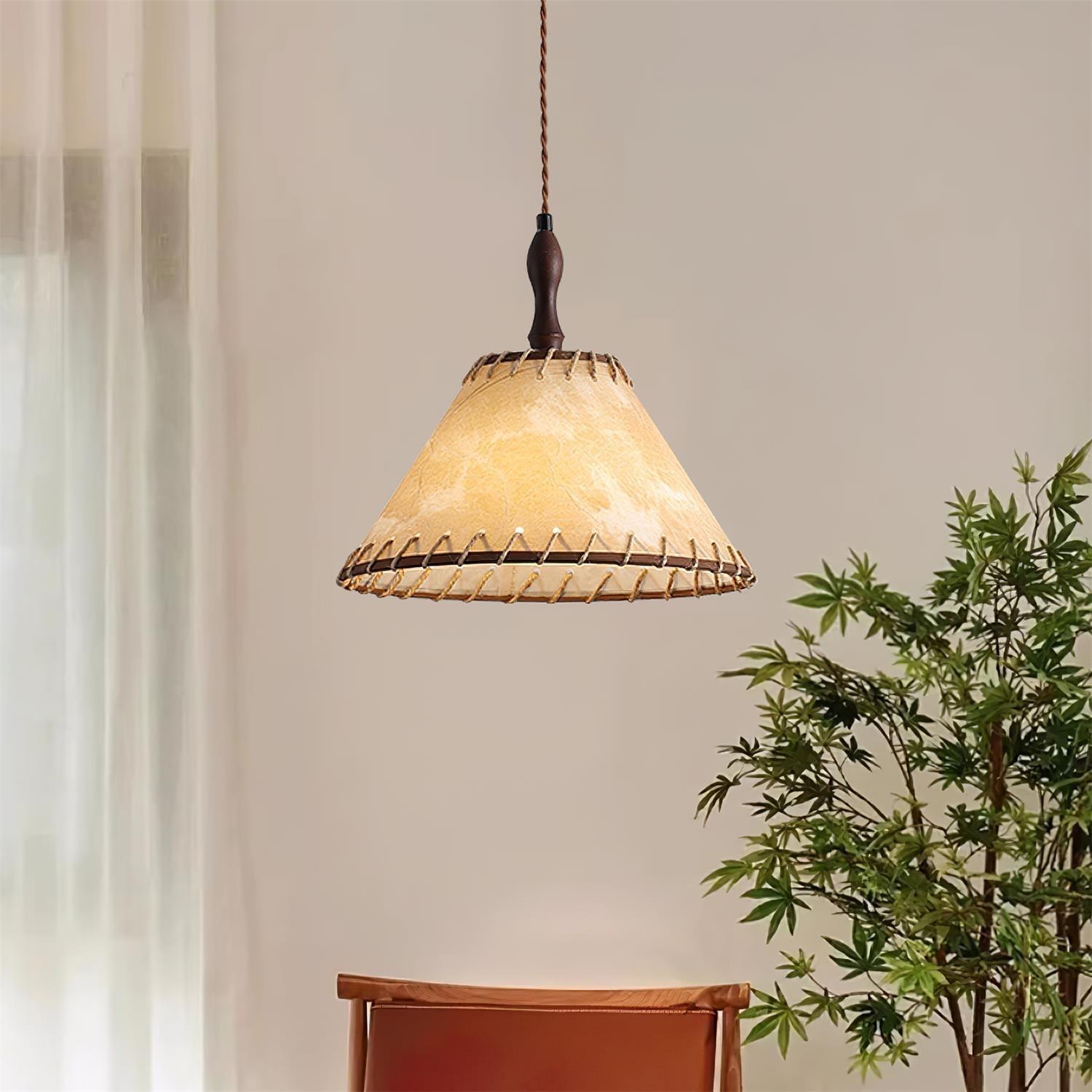 WoodLumiere – Elegante houten hanglamp