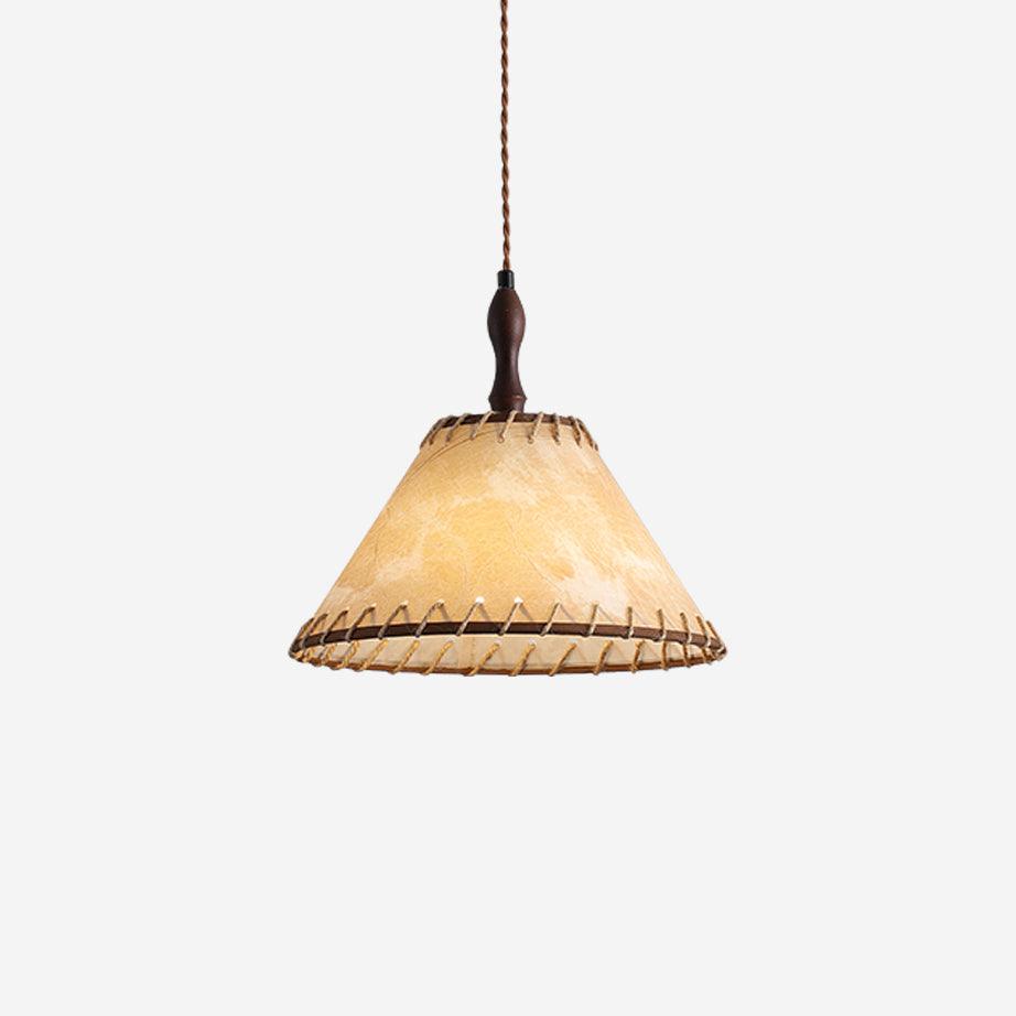 WoodLumiere – Elegant Wooden Pendant Lamp