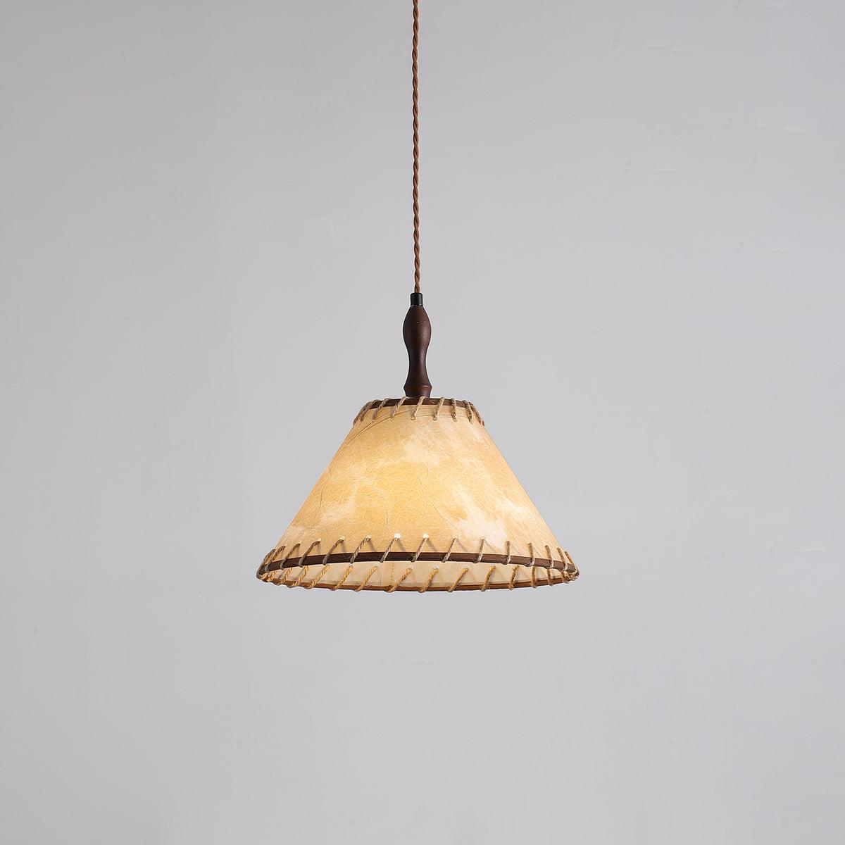 WoodLumiere – Elegant Wooden Pendant Lamp