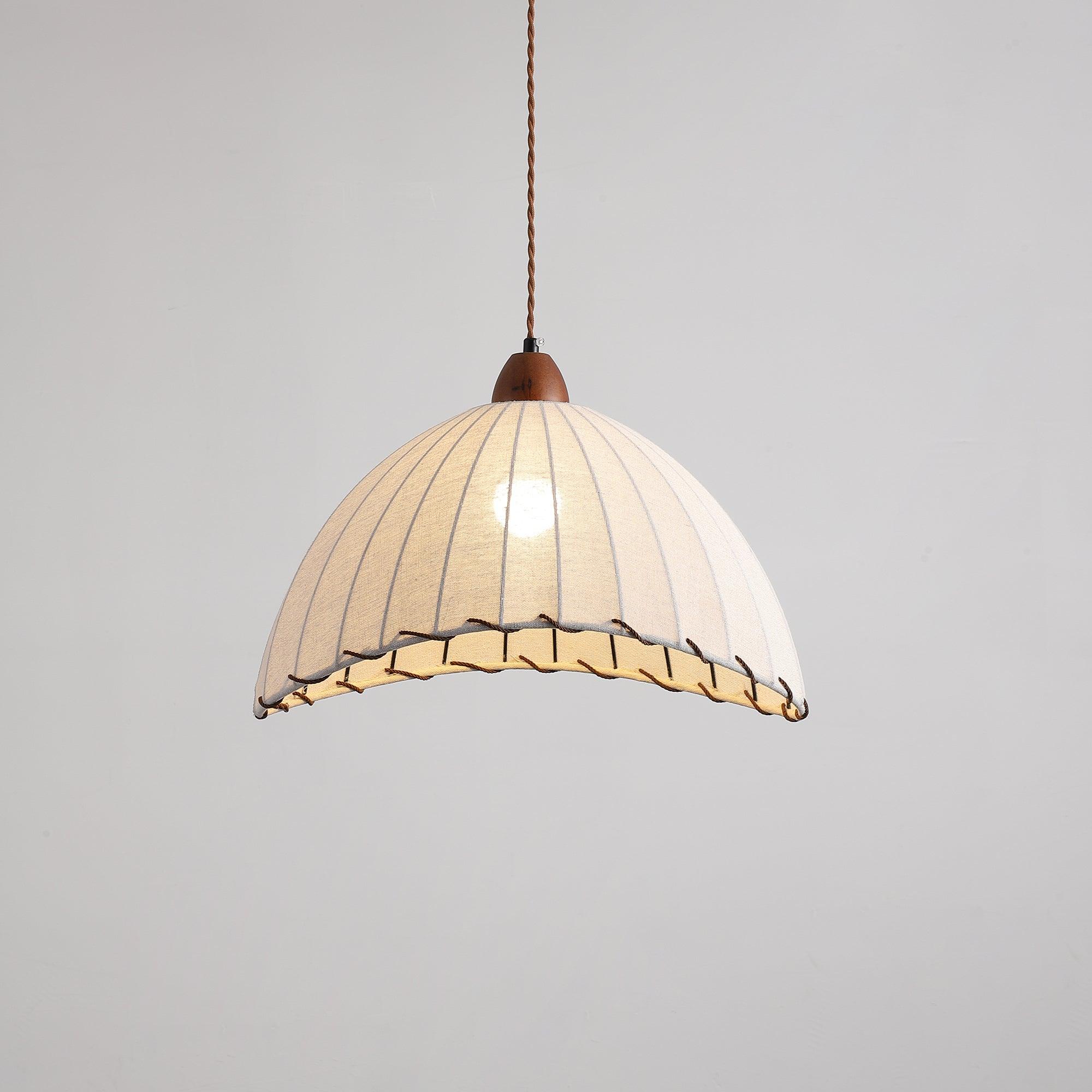 WoodLumiere – Elegant Wooden Pendant Lamp