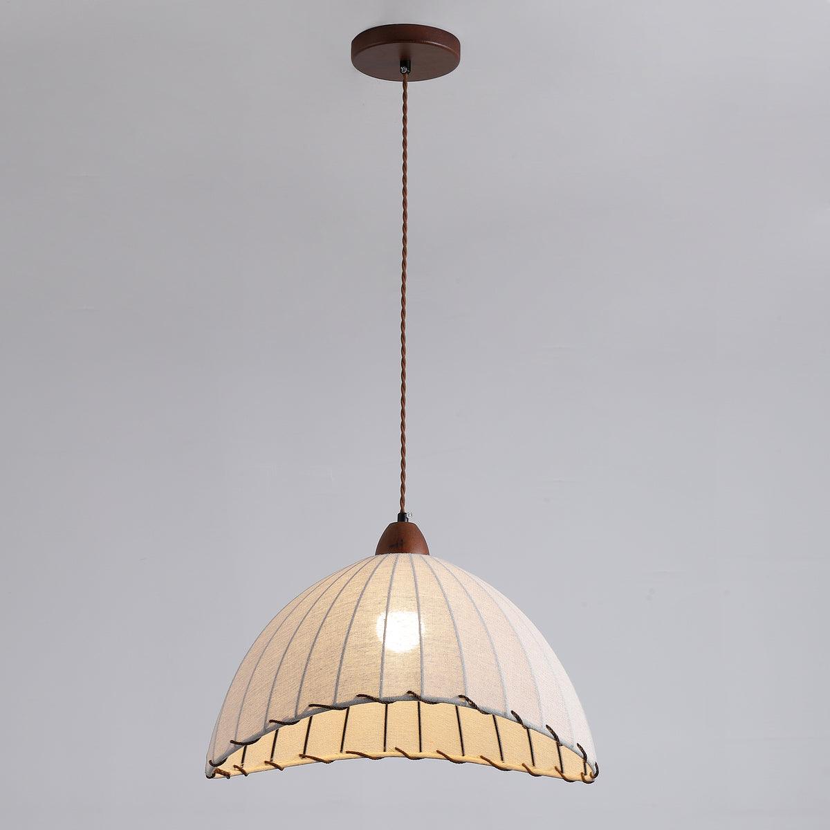 WoodLumiere – Elegant Wooden Pendant Lamp