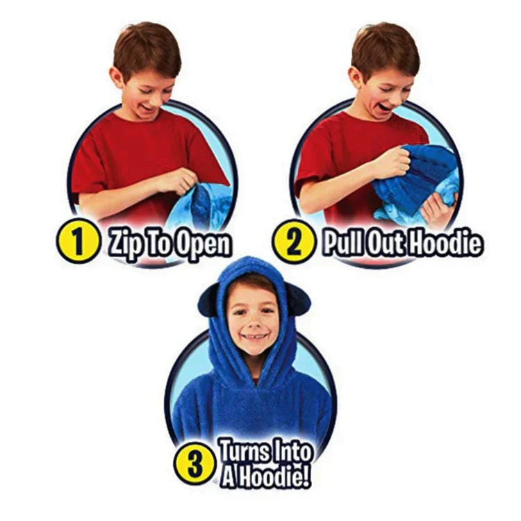 CuddleHoodie™ - Sweat à capuche et jouet en un - Sweat à capuche chaud pour enfants