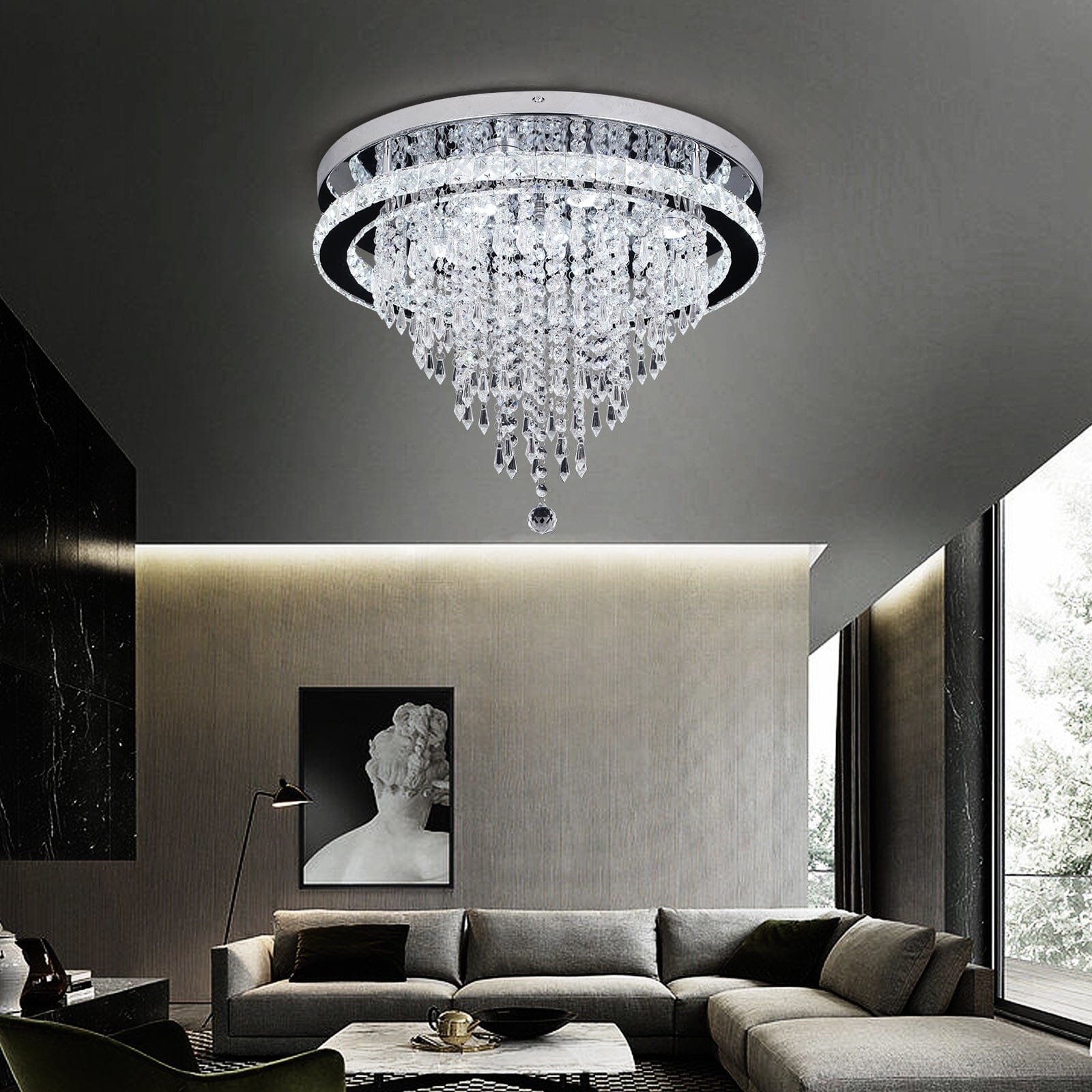 Candelabru LED Ava Crystal