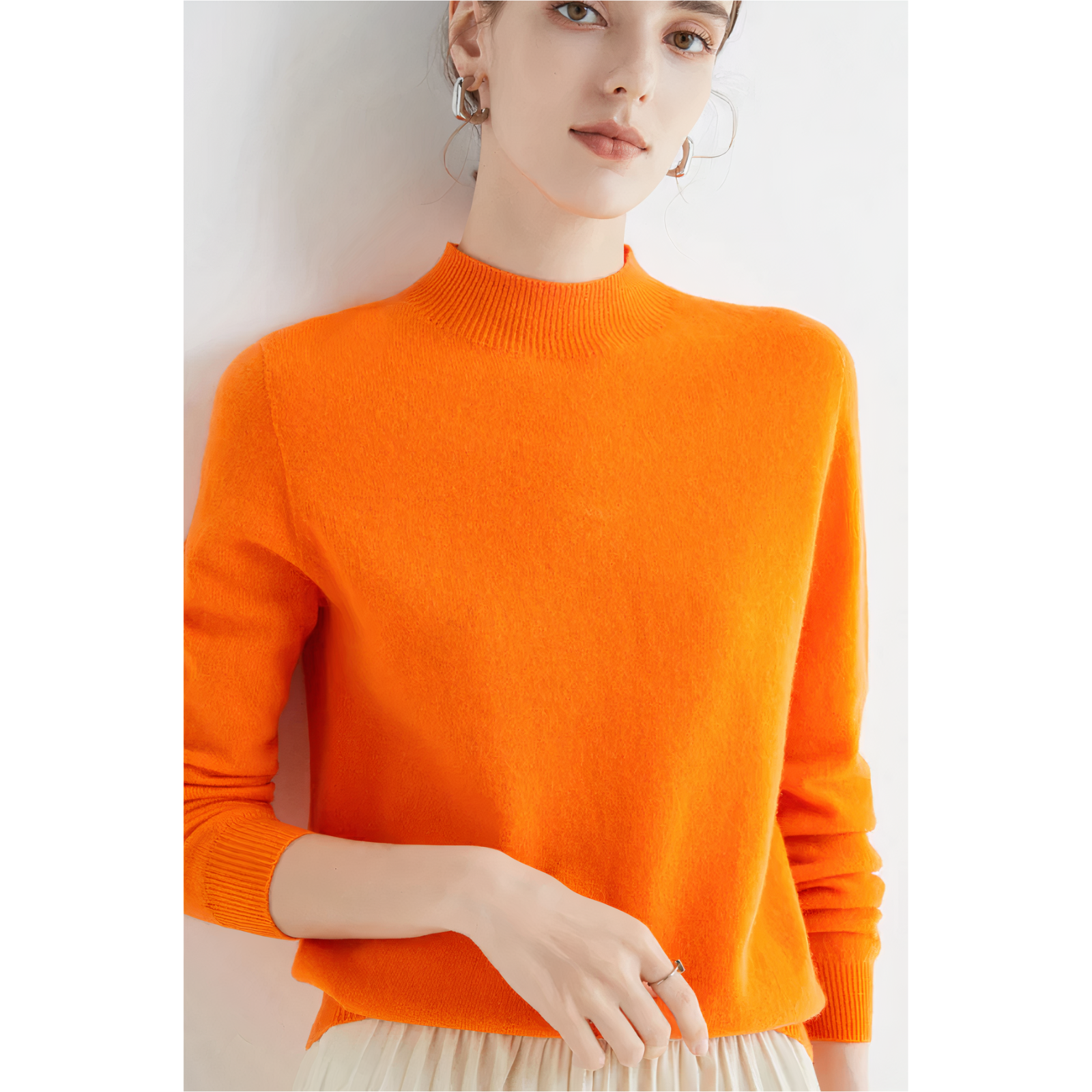 Orestina - Maglione in maglia di cashmere