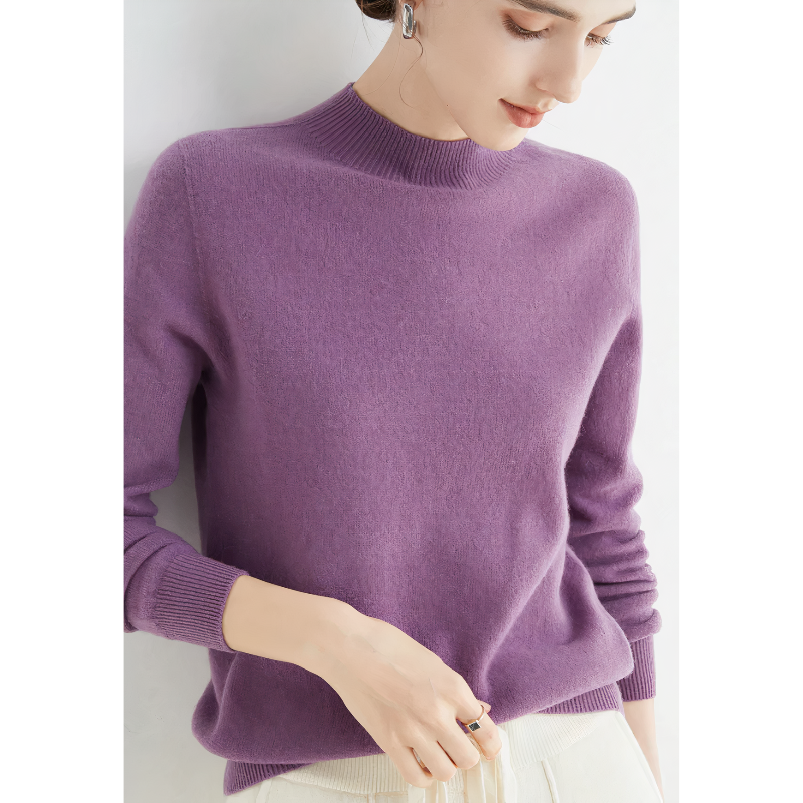 Orestina - Maglione in maglia di cashmere