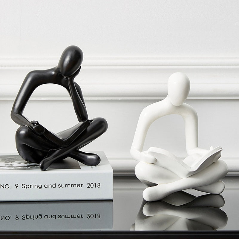 Abstract Decor Figurines