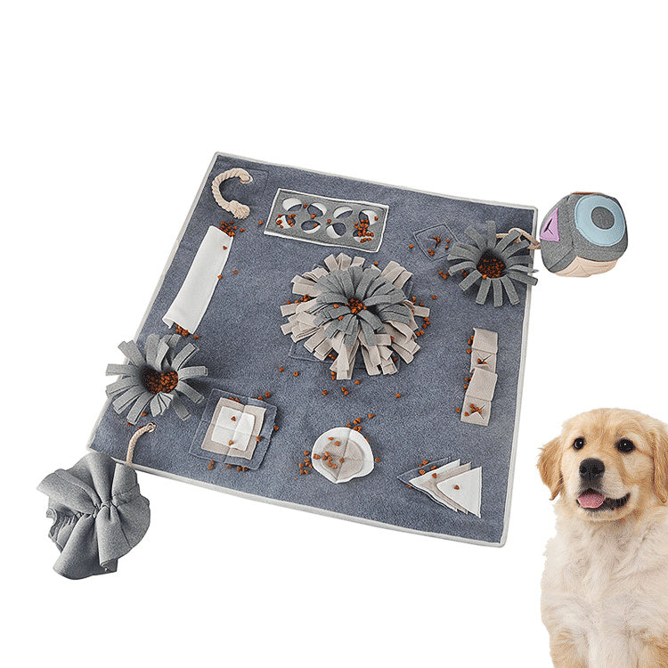 Sniff & Savour: Energieverbruikende Slow Feeder-puzzelmat voor huisdieren