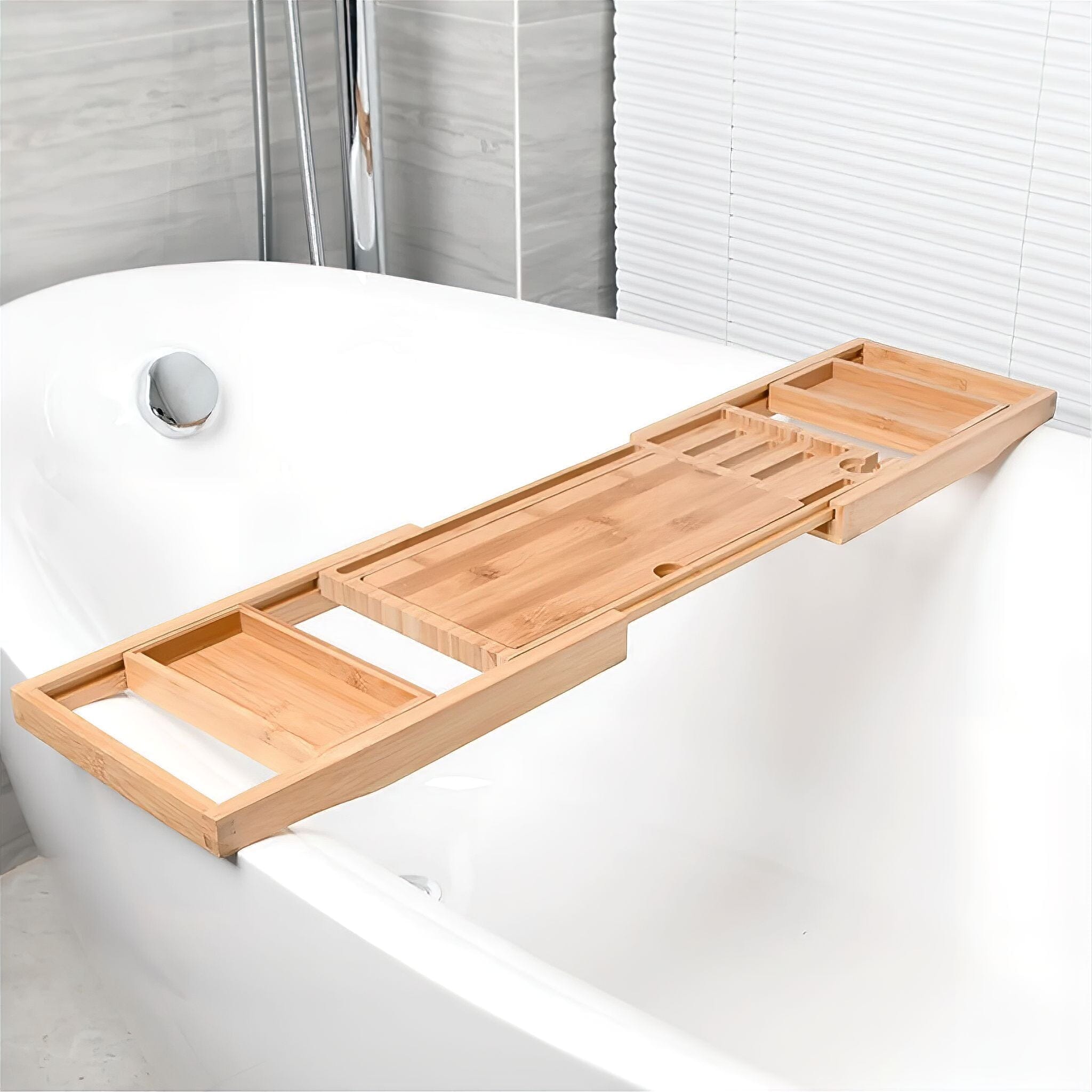 Ames Wooden Bathtub Caddy