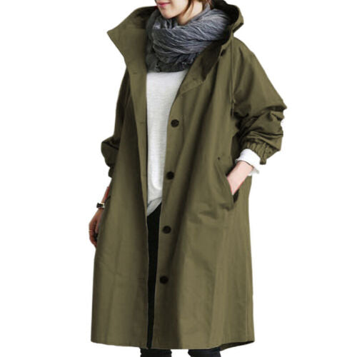 EleganCoat | Fashionable long trench coat/jacket women change season 2024