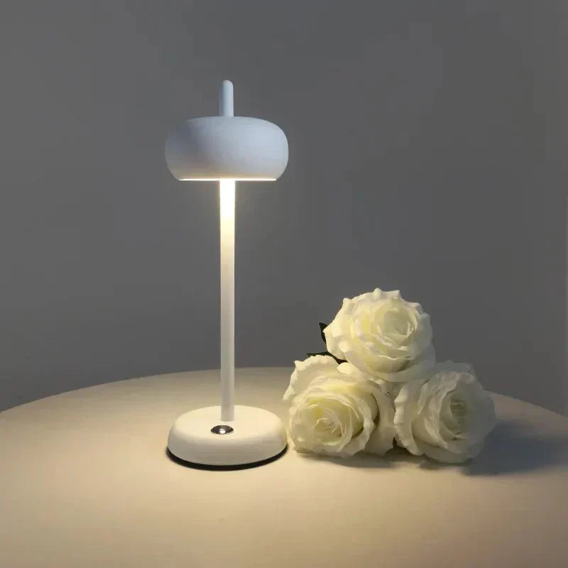 Moderní umění bezdrátová kulatá LED stolní lampa