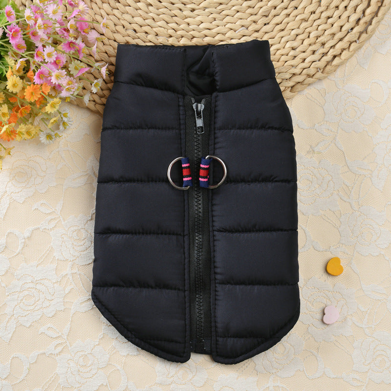 Gilet à fermeture éclair Cozy Seasons pour animaux de compagnie