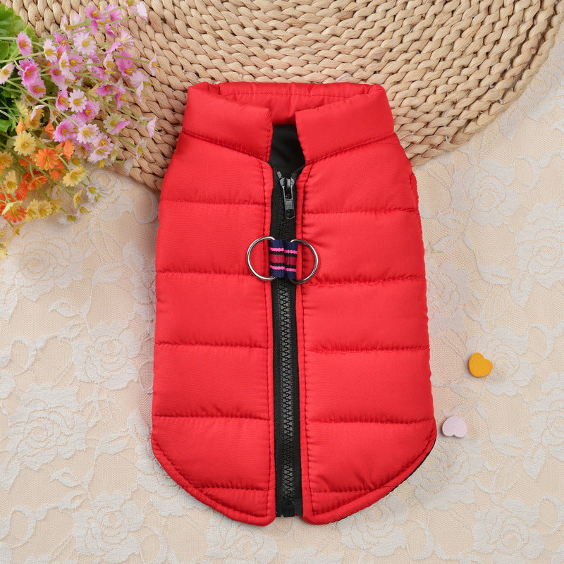 Cozy Seasons Zipper Vest for Pets