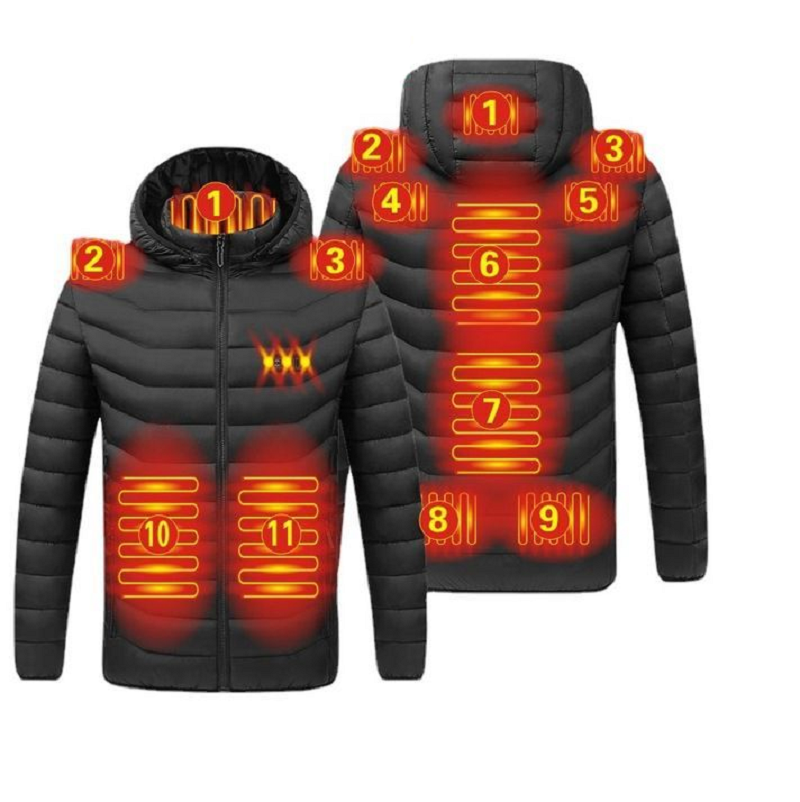 Electric 11 Areas Heated Hoodie Jacket BLXCK NORWAY™