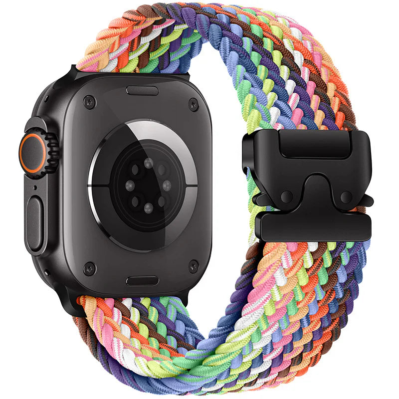 Nylon Fonott Szíj Apple Watch-hoz