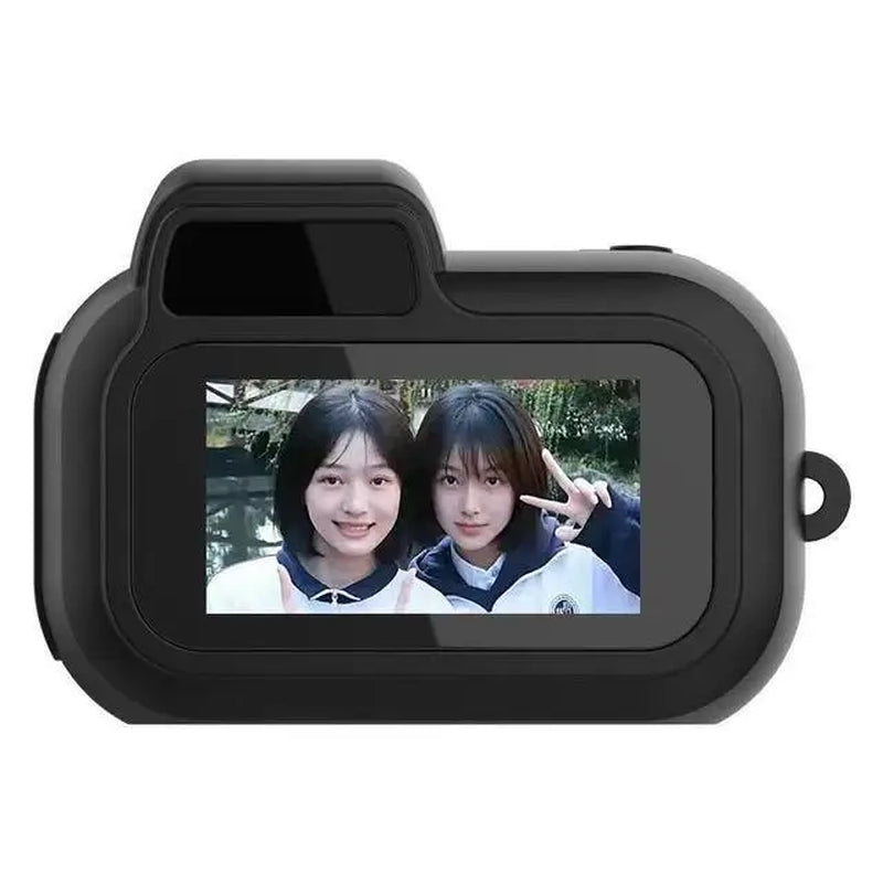 Mini caméra DV de poche 1080P en forme de reflex - Caméra corporelle portable, caméra d'action avec écran d'affichage, enregistrement en boucle et filtres