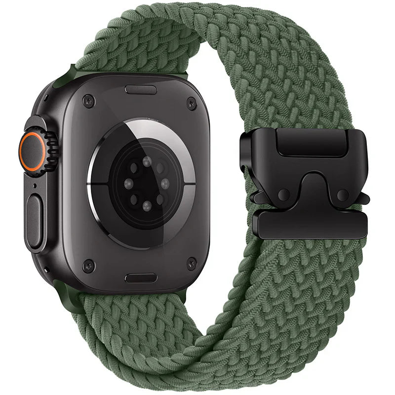 Nylon Fonott Szíj Apple Watch-hoz