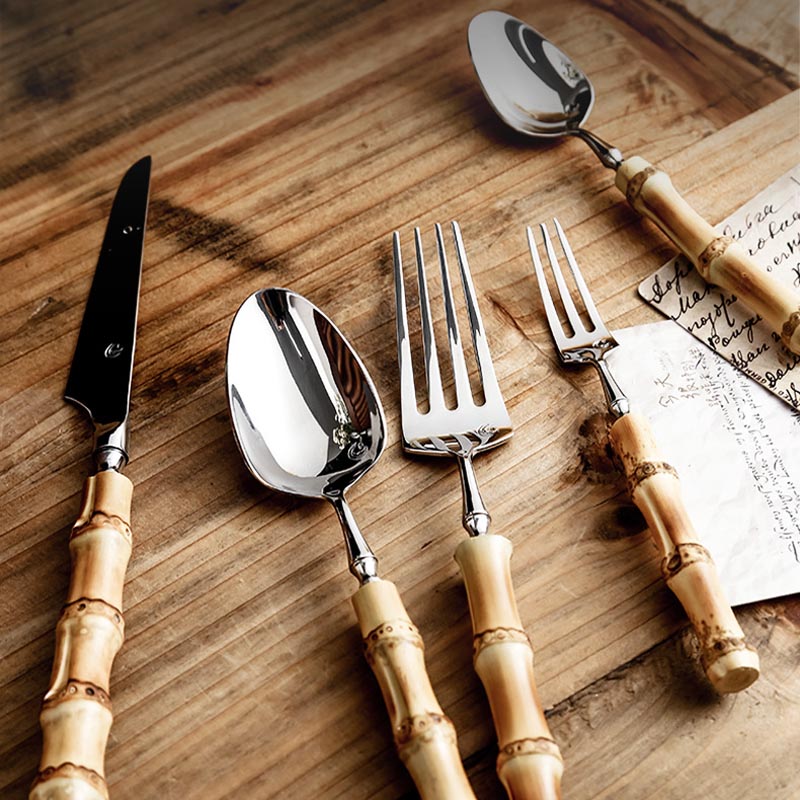 Natural Bamboo Cutlery Set