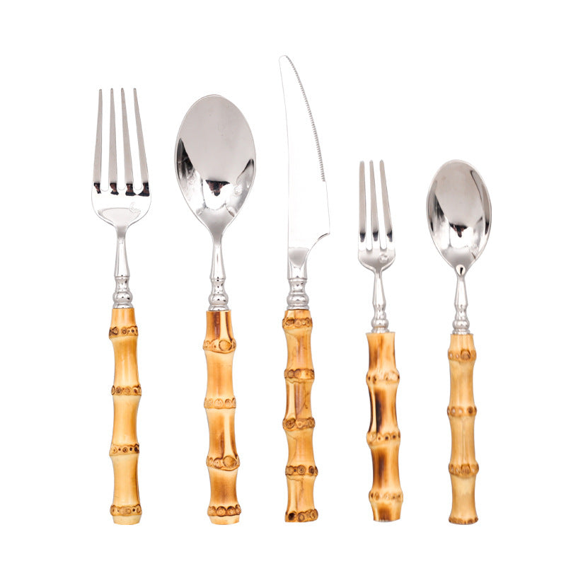 Natural Bamboo Cutlery Set