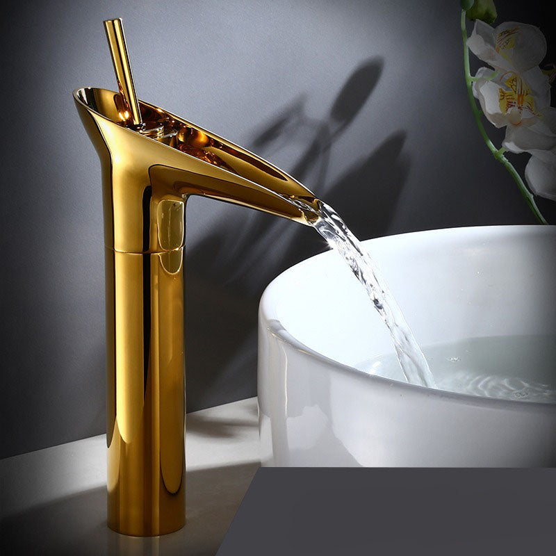 Torneira de Lavabo em Estilo Antigo com Cascata