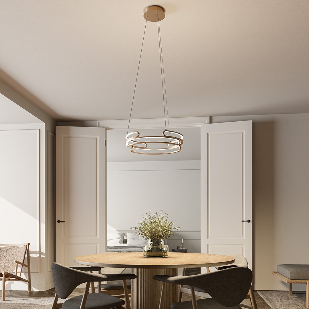 Metalis - Elegante metalen hanglamp