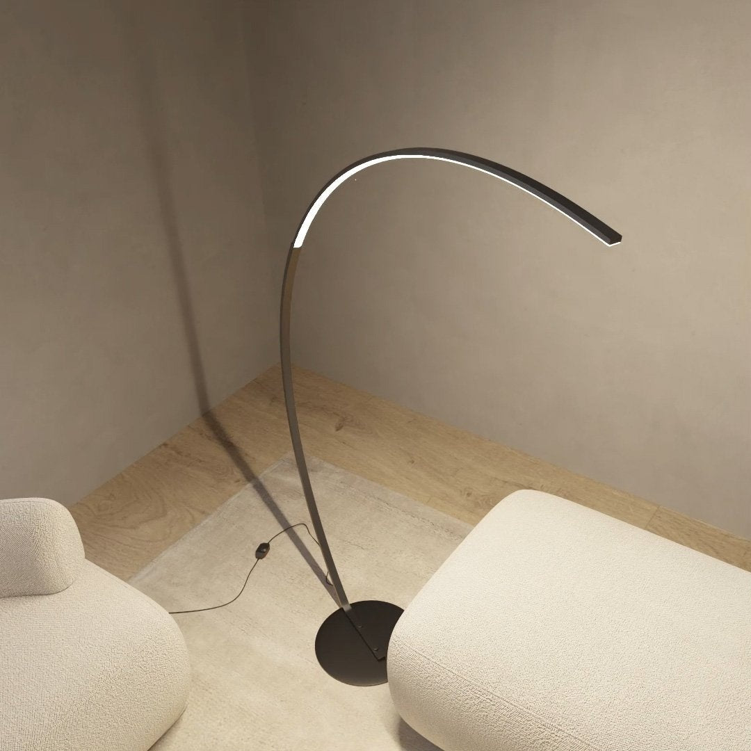 LumiFloor - Lampada da terra a LED con interruttore a pedale