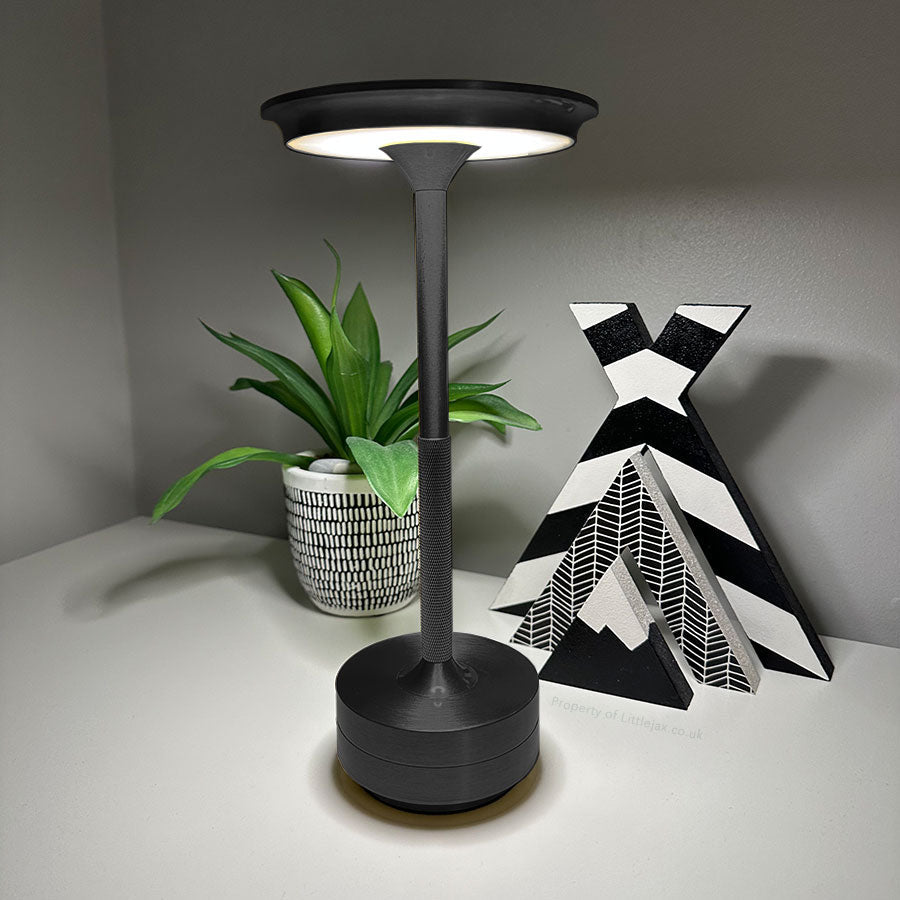 Sladdlös modern Aura bordslampa