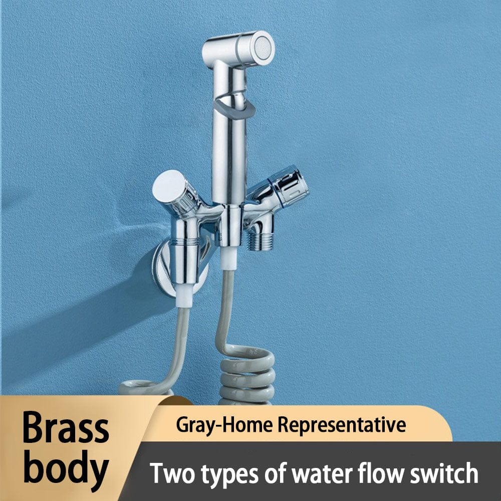 Toilet Spray Faucet with Angle Valve for Bathroom