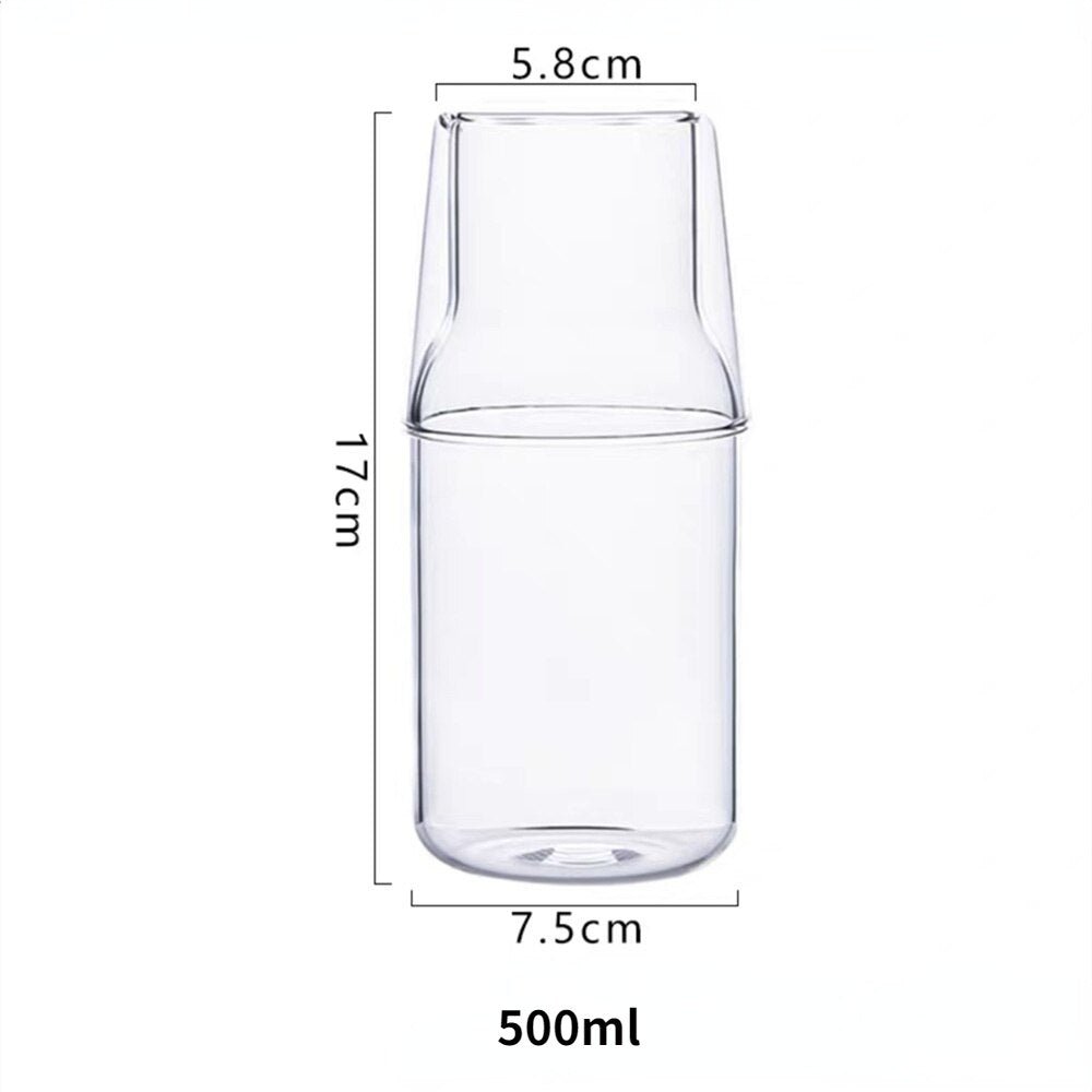 Borosilicaatglas gekleurde bekerset