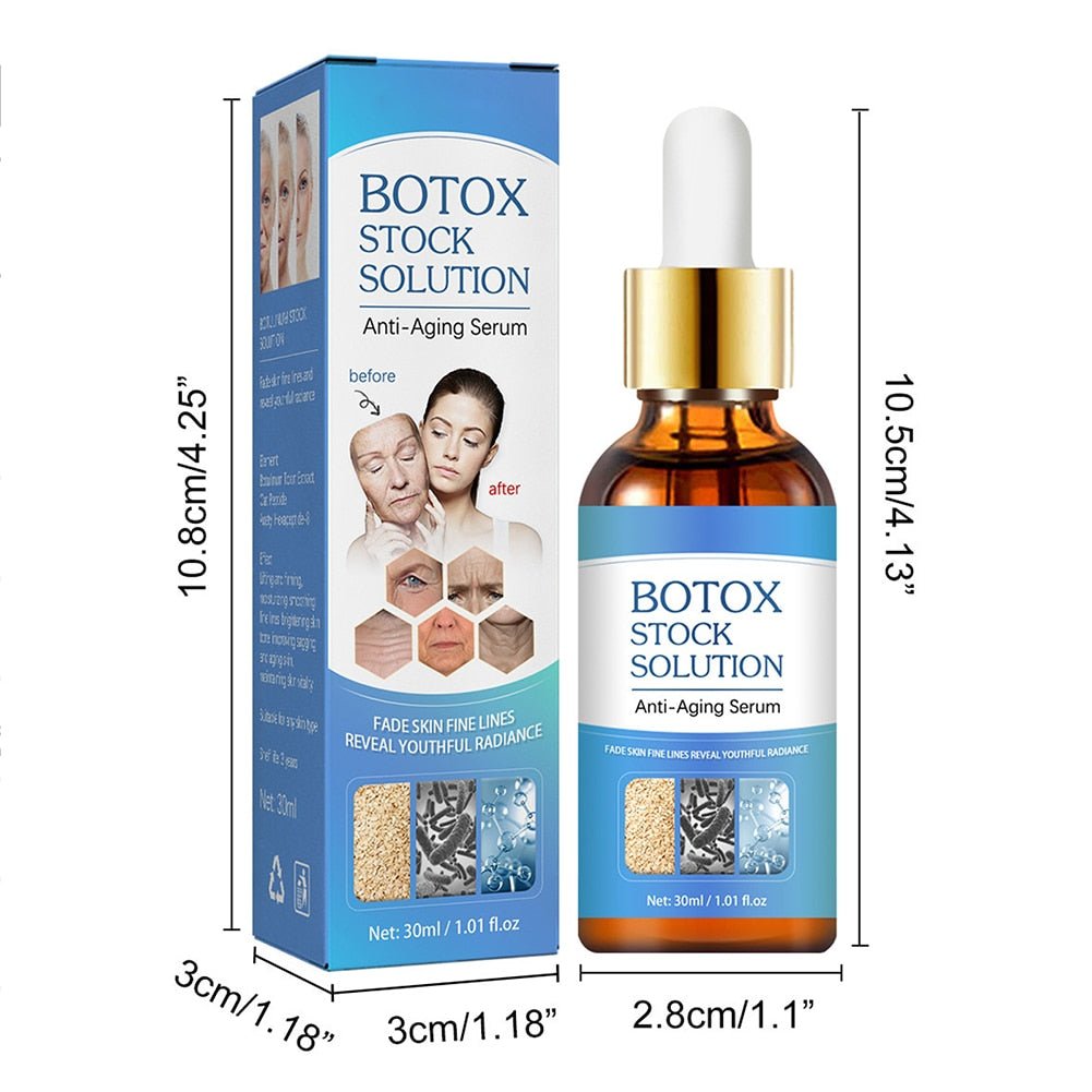 Sérum anti-âge au Botox