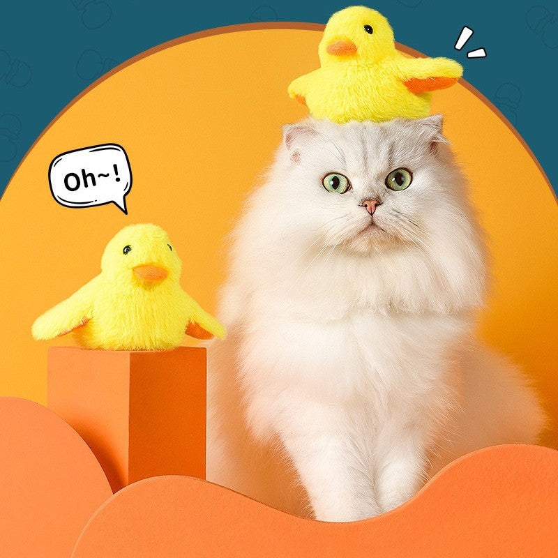 Bouncy Buddy Flapping Duck: Interactive Cat Play Toy