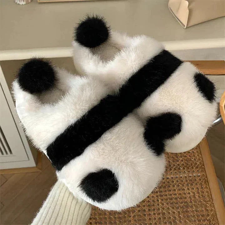 Kawaii tegneserie Panda Pyjamassæt med hætte