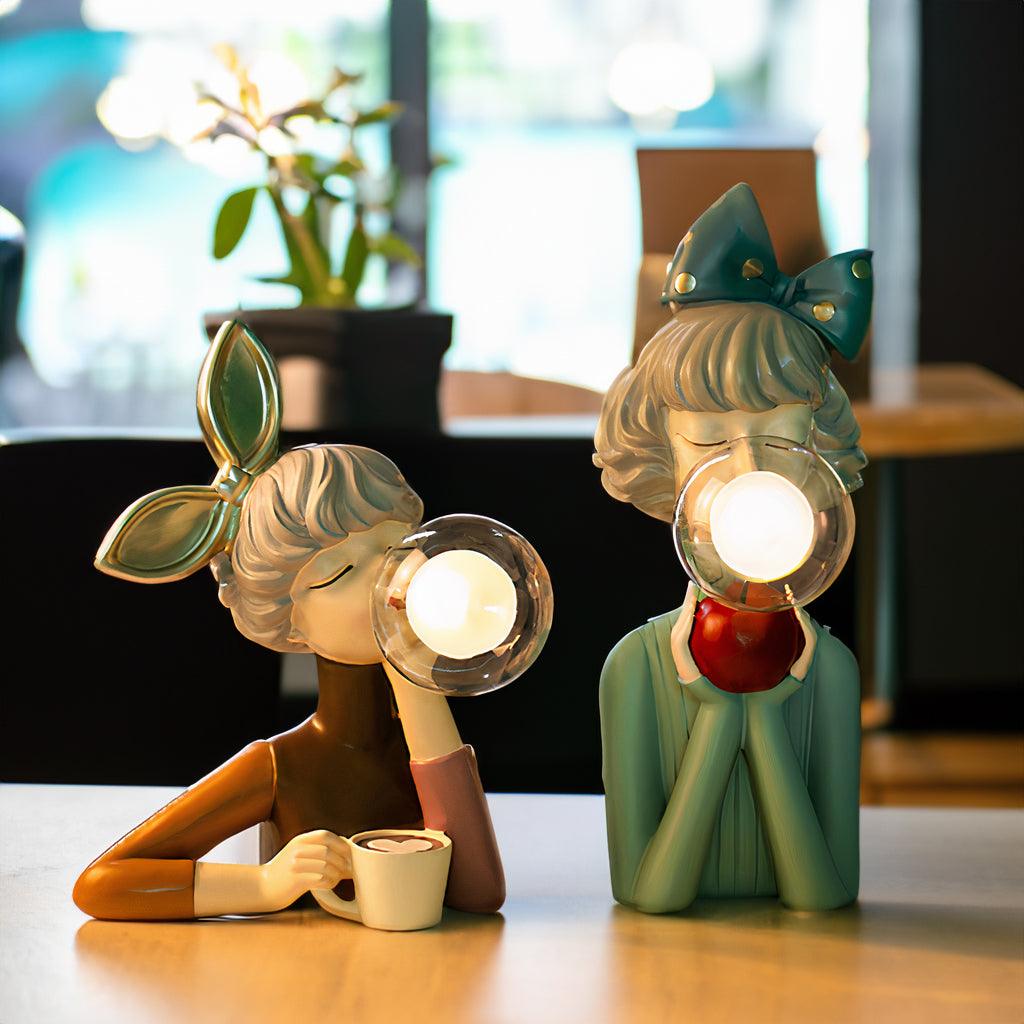 Bubble Girls - Collection de lampes