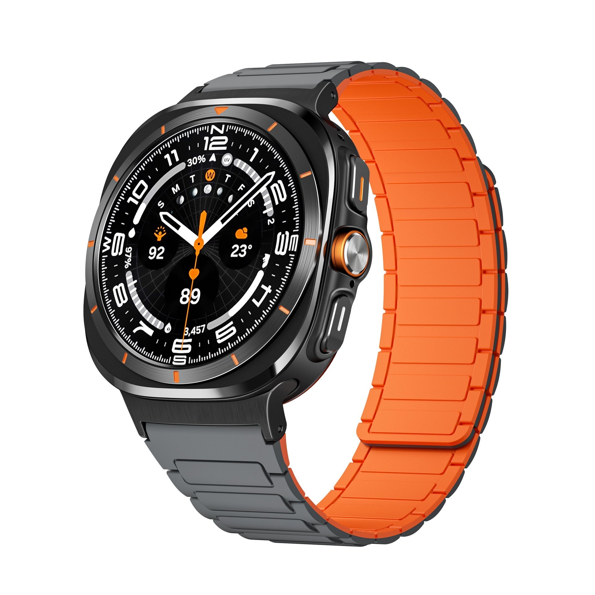 Sports Silikon Magnetisk Band For Samsung Watch 7 Ultra