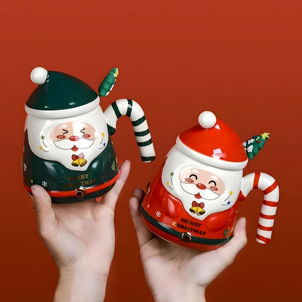 Tasse de Noël Sip-n-Cheer du Père Noël