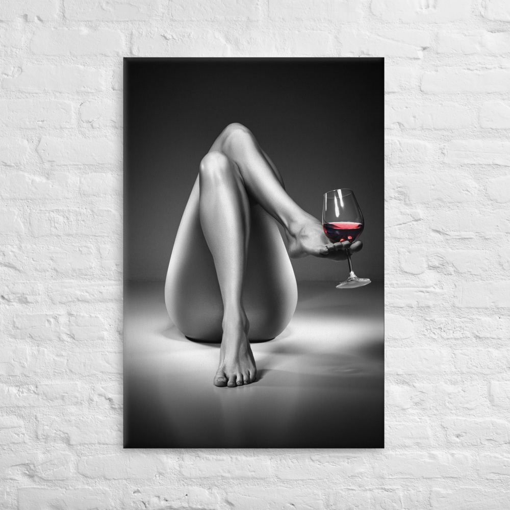 Vrimlo® Who Wants Wine Painting