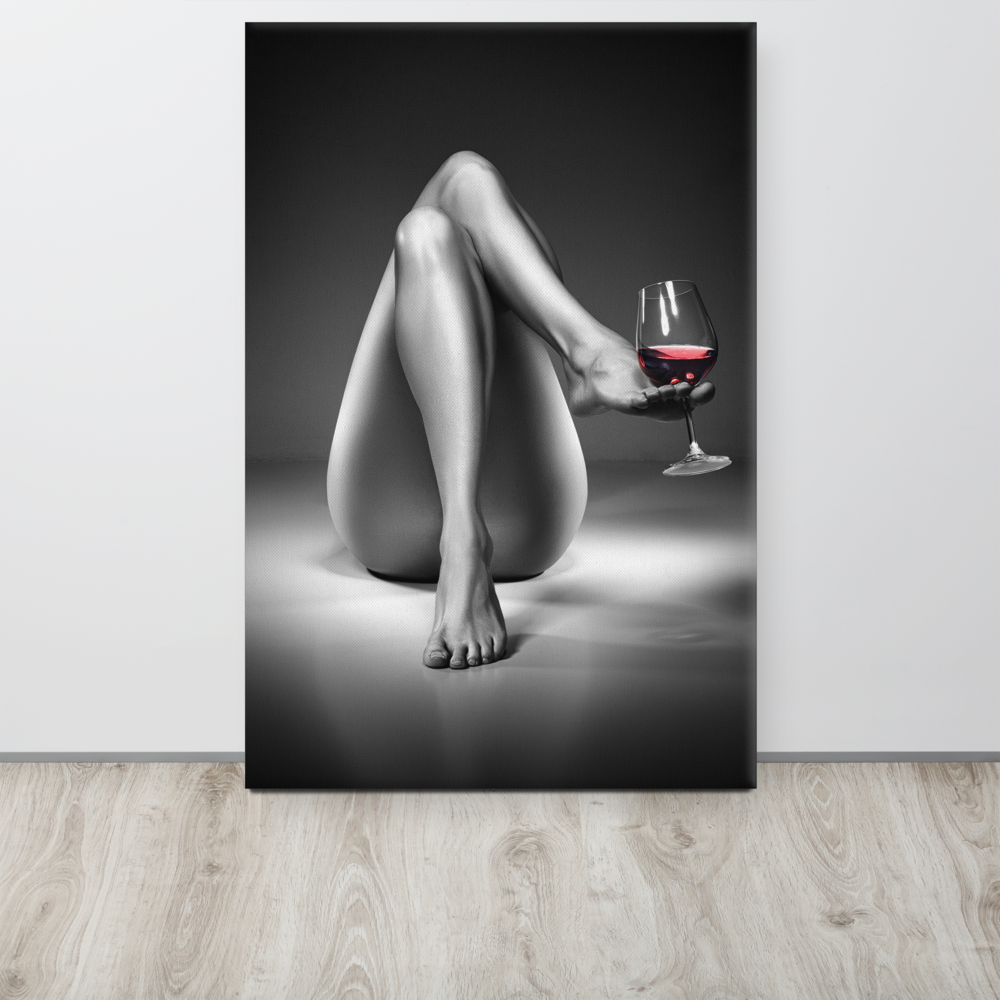 Vrimlo® Who Wants Wine Painting