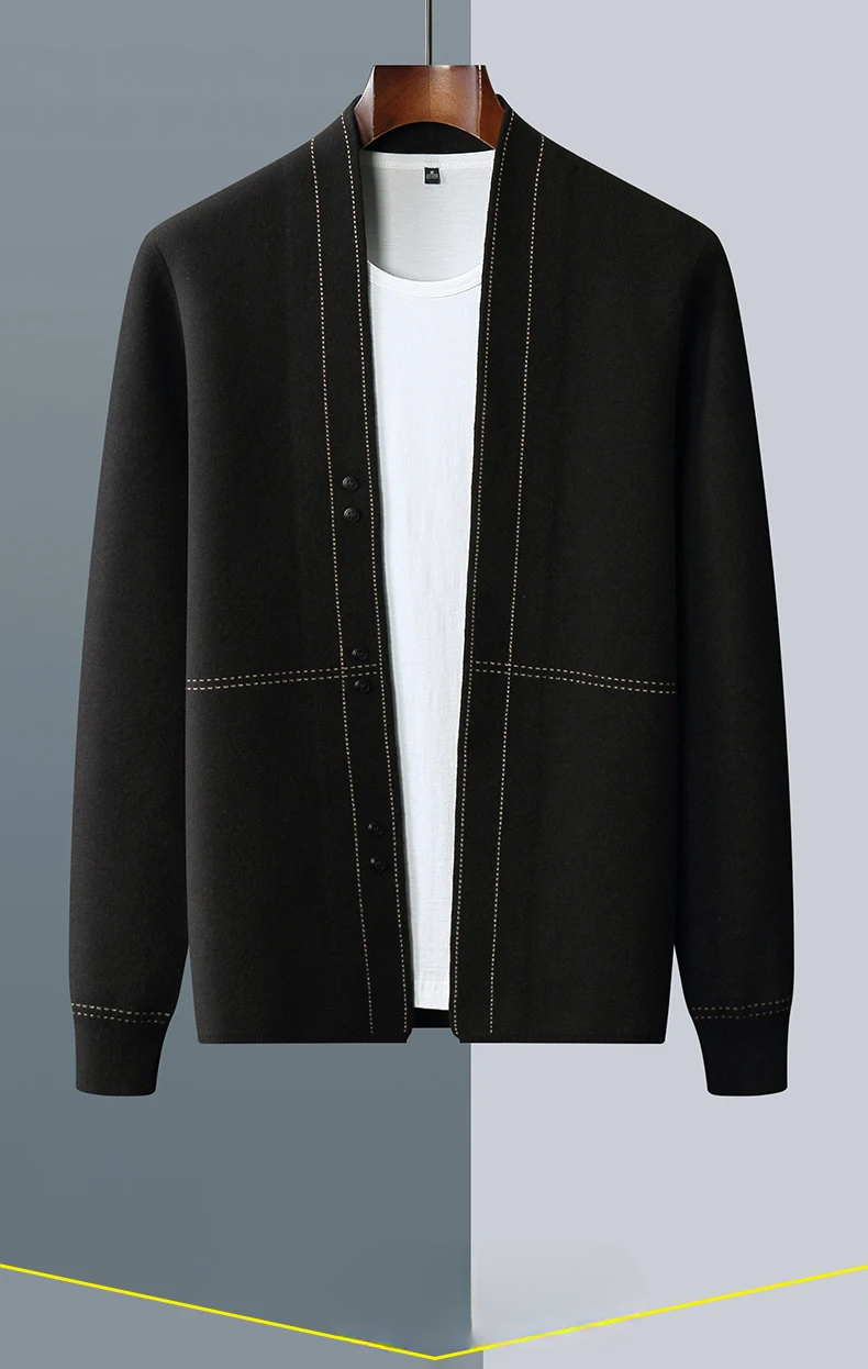 Oliver Wool Knit Cardigan