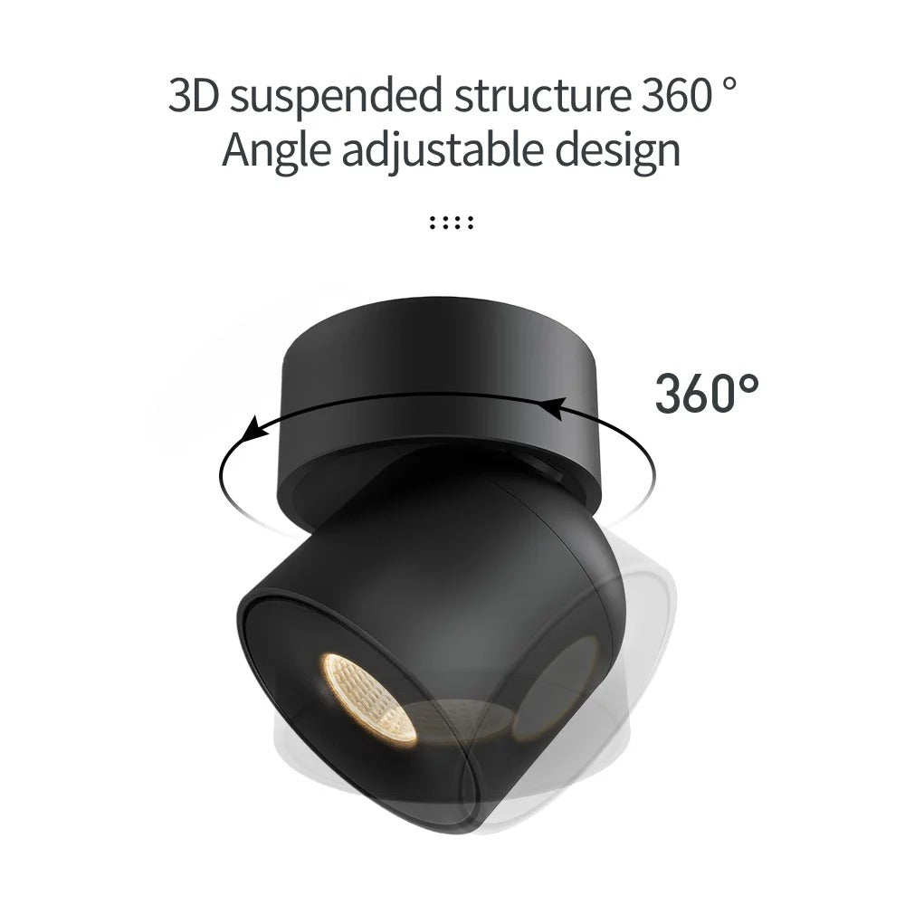 PivotGlow 360° LED Plafondspot