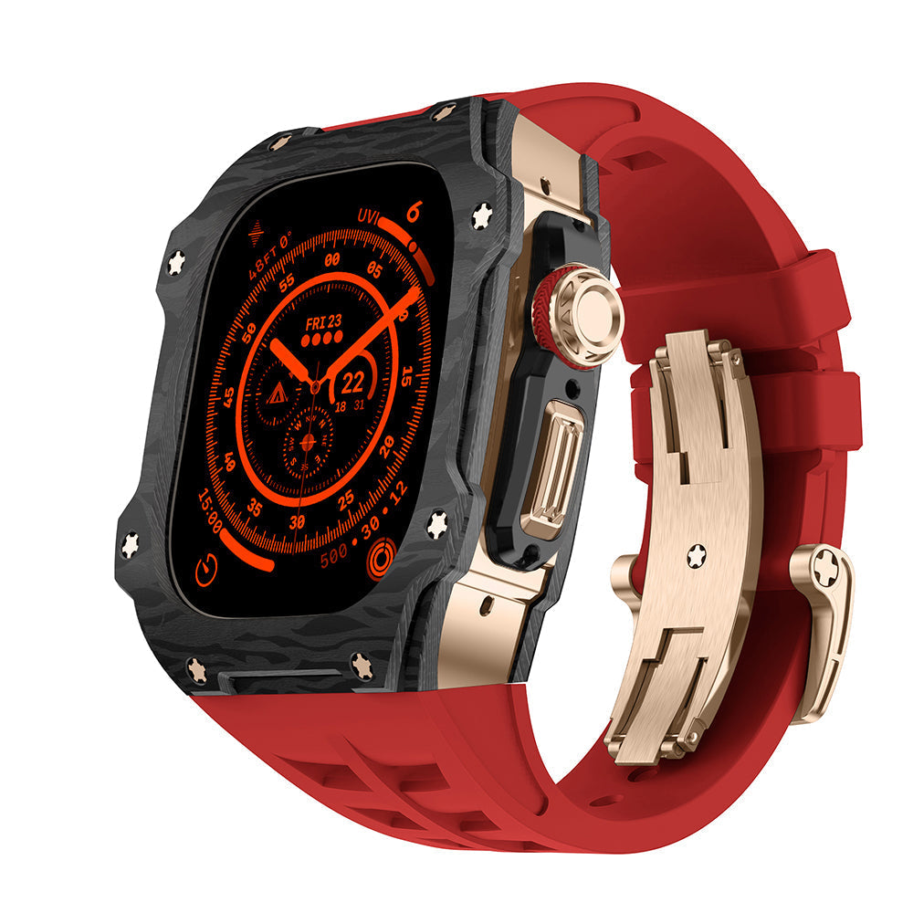 RM7015 Sorozat - Szénszálas Apple Watch Ultra Tok