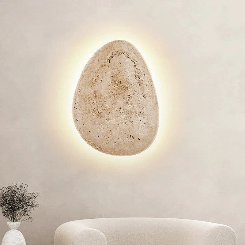 Beatrice Floating Stone Wall Light Lamp